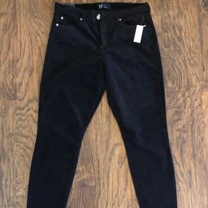 Gap skinny black cords